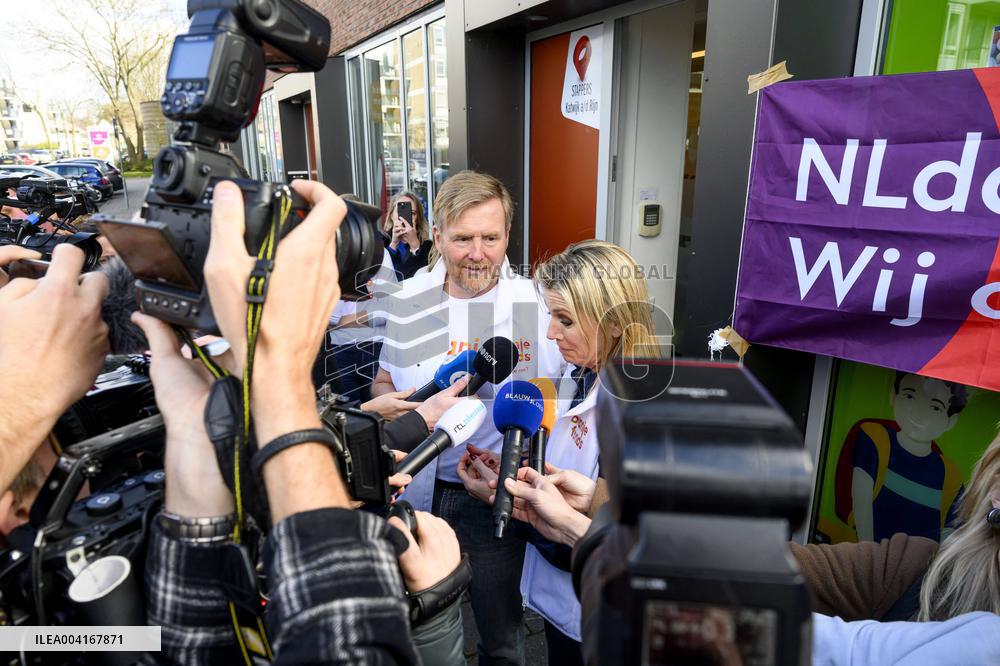 Dutch Royals Participate In NLdoet - Netherlands