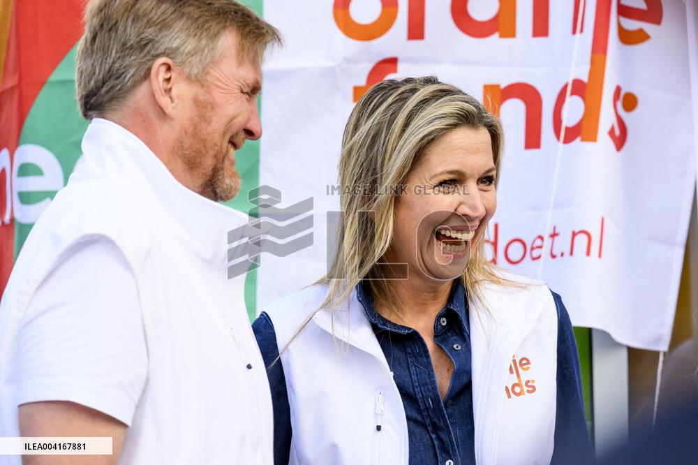 Dutch Royals Participate In NLdoet - Netherlands