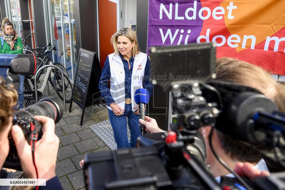 Dutch Royals Participate In NLdoet - Netherlands