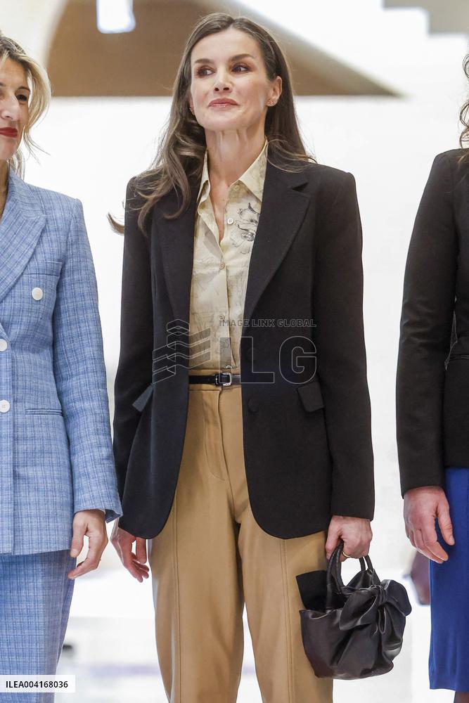 Queen Letizia Attending Princess Girona Arte 2025 Awards