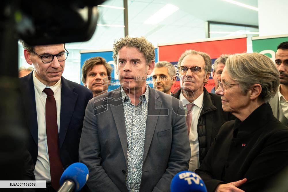 Elisabeth Borne At Safe Place For Science Launch - Marseille