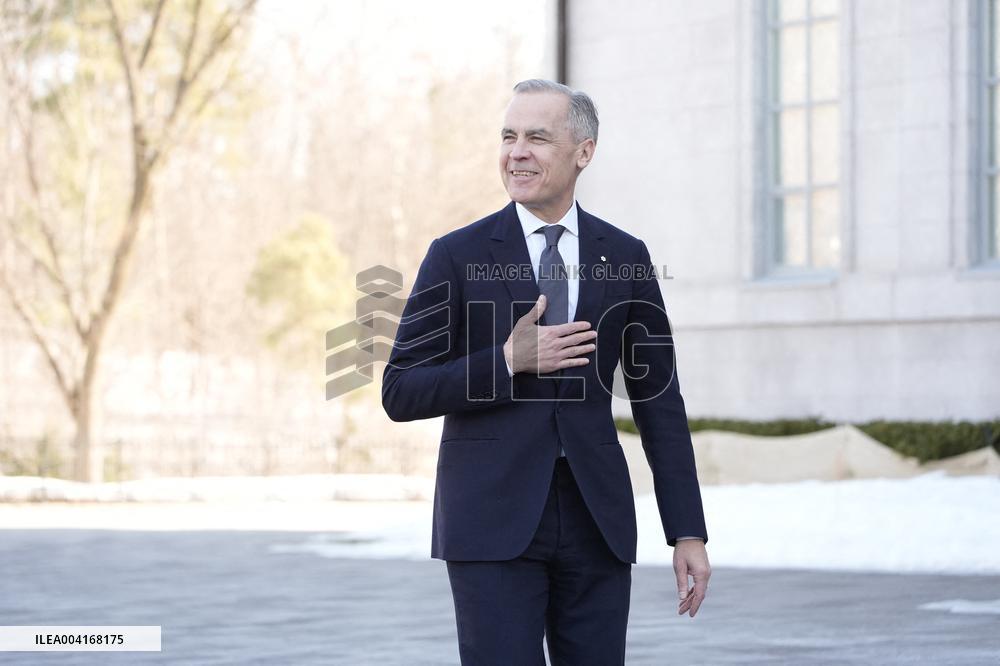 New Canadian PM Mark Carney Arrives For Swearing In Ceremony - Ottawa