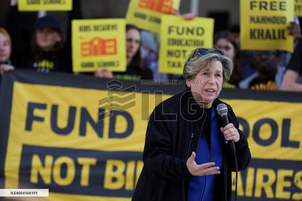 Protest Outside US Department Of Education - Washington