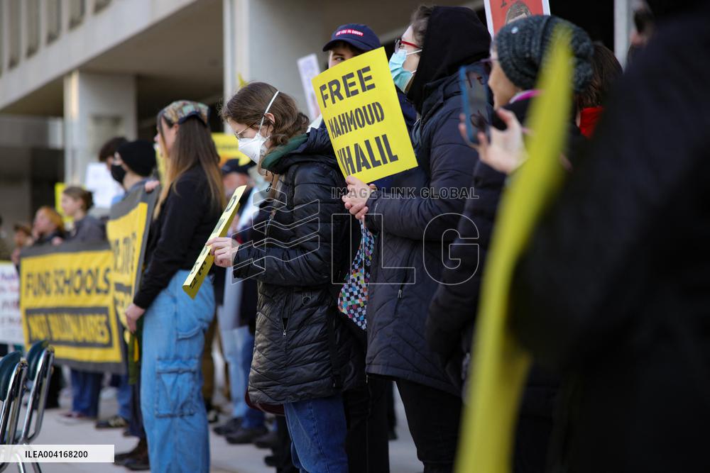 Protest Outside US Department Of Education - Washington