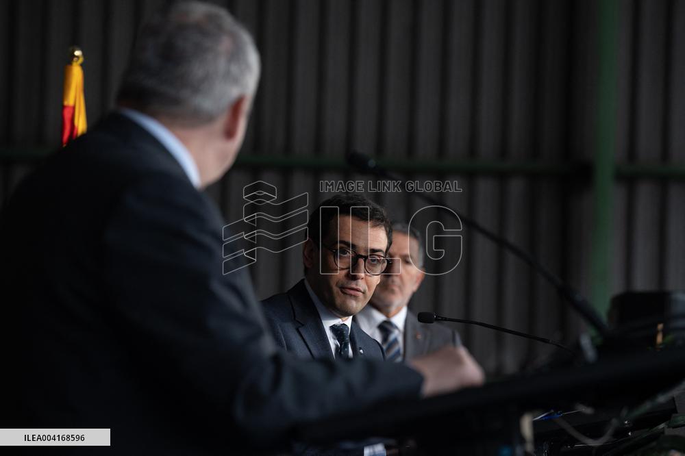 Stephane Sejourne Visits CELSA Plant in Castellbisbal - Spain