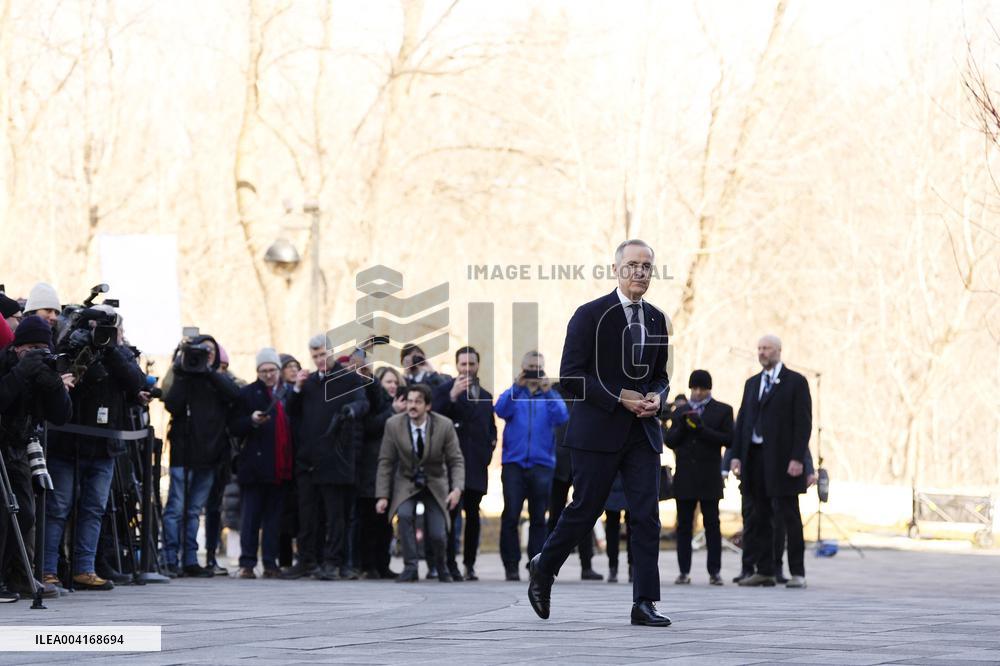 New Canadian PM Mark Carney Arrives For Swearing In Ceremony - Ottawa
