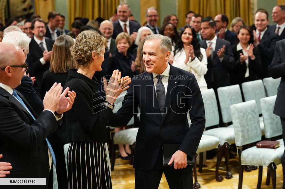 New Canadian PM Mark Carney Arrives For Swearing In Ceremony - Ottawa