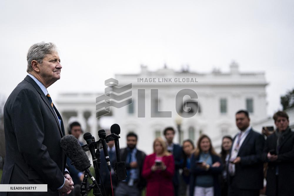 John Kennedy Speaks To Media - Washington