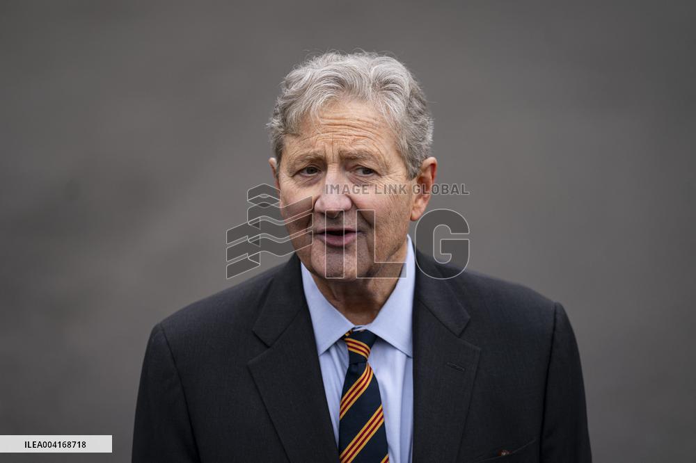 John Kennedy Speaks To Media - Washington