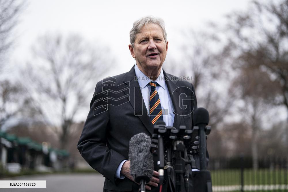 John Kennedy Speaks To Media - Washington