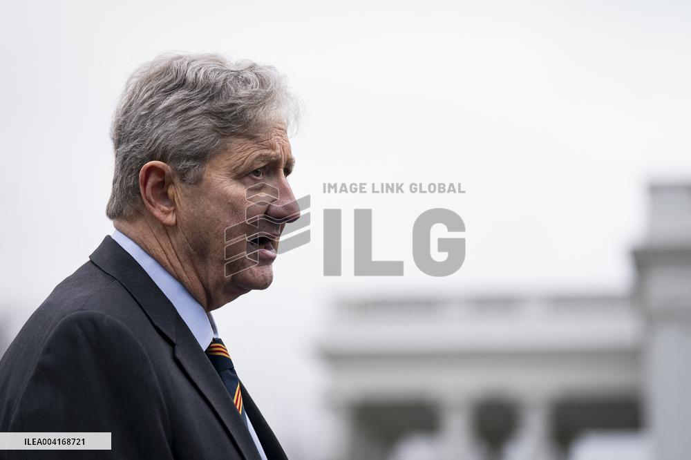 John Kennedy Speaks To Media - Washington