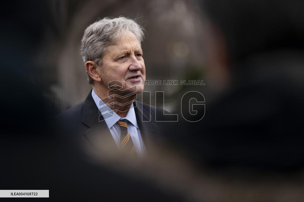 John Kennedy Speaks To Media - Washington