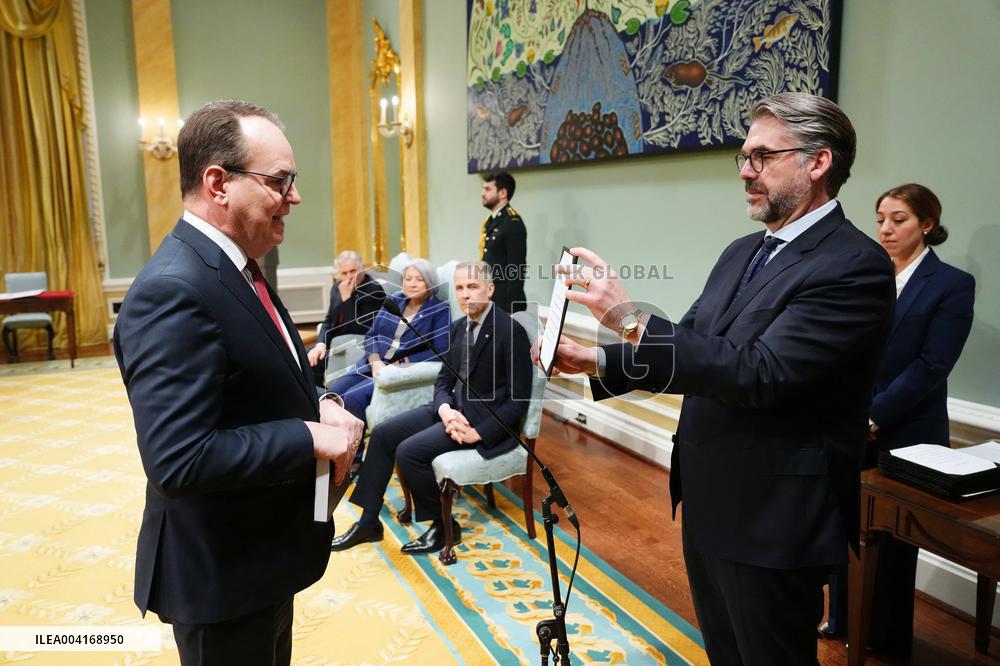 Swearing-in Of The 30th Canadian Ministry - Ottawa