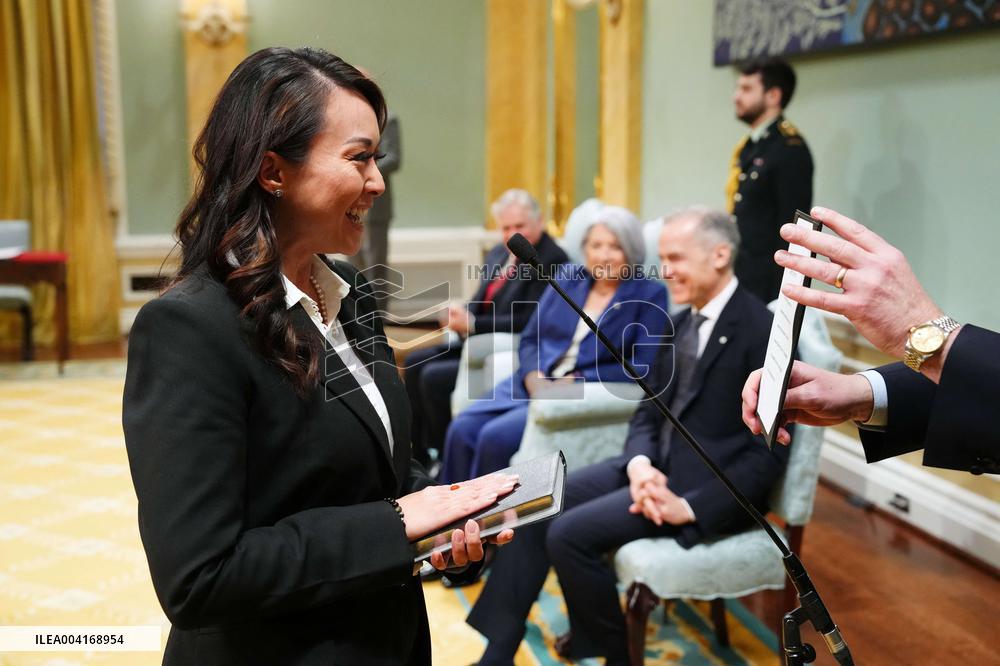 Swearing-in Of The 30th Canadian Ministry - Ottawa