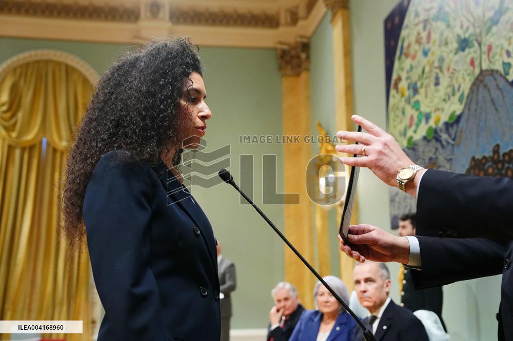 Swearing-in Of The 30th Canadian Ministry - Ottawa