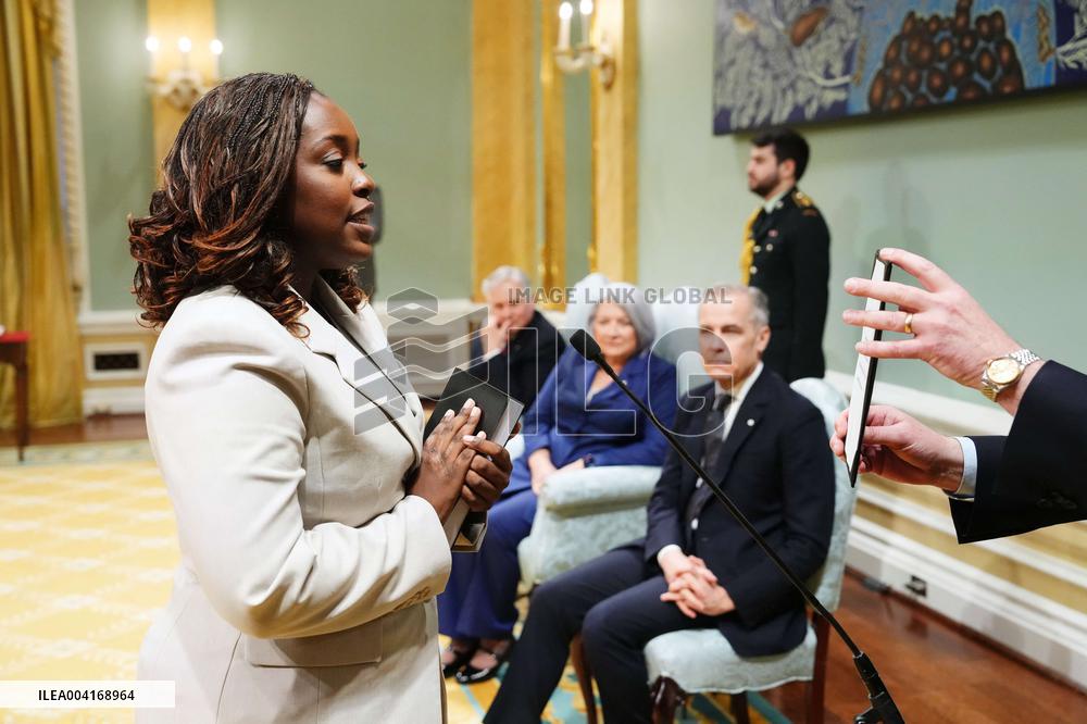 Swearing-in Of The 30th Canadian Ministry - Ottawa