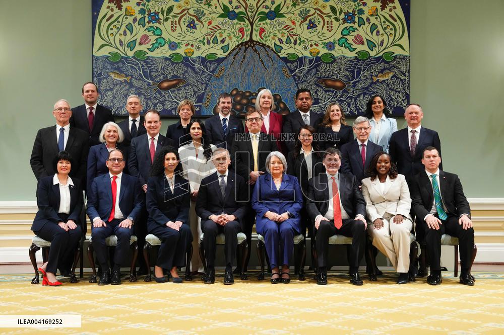 Swearing-in Of The 30th Canadian Ministry - Ottawa
