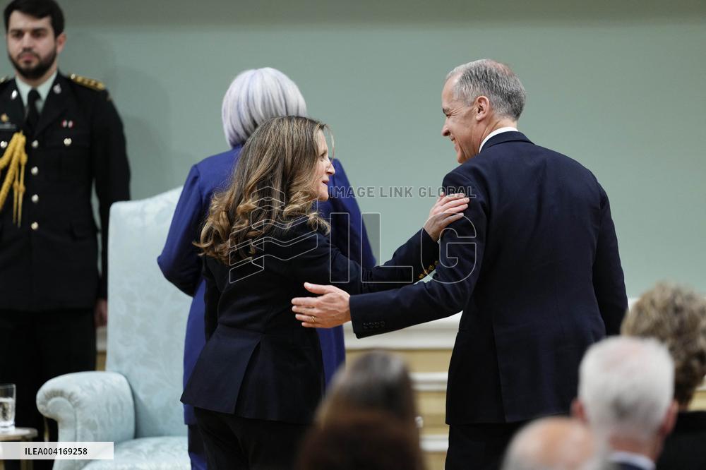 Swearing-in Of The 30th Canadian Ministry - Ottawa