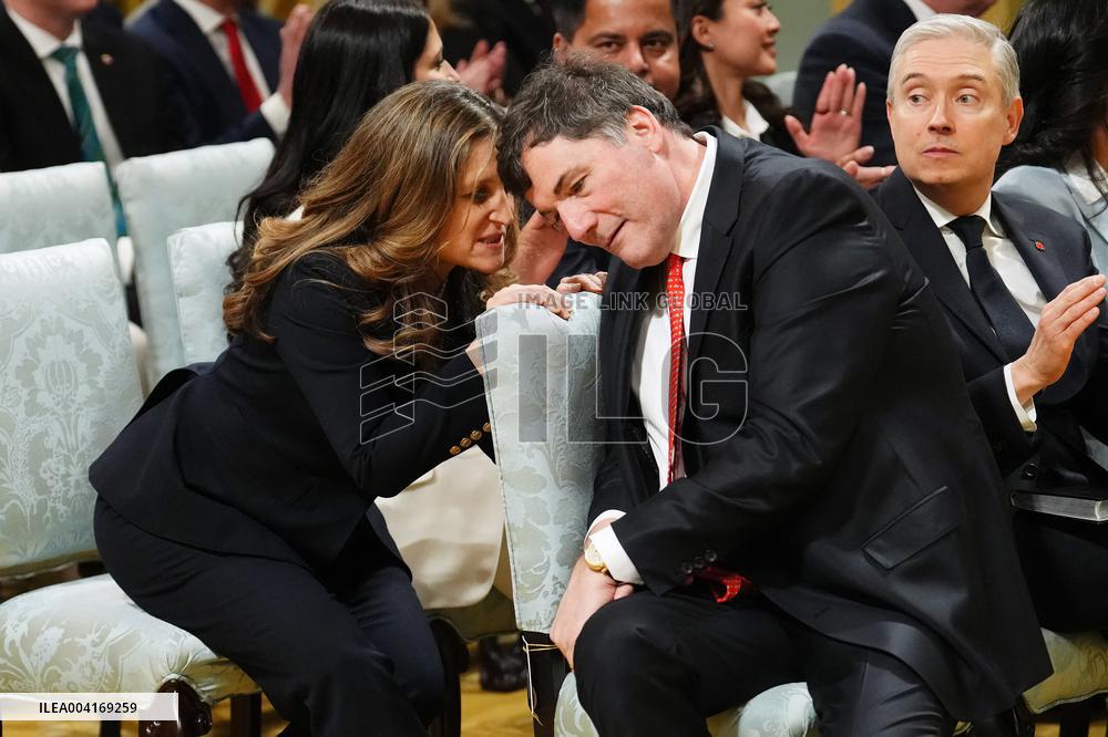 Swearing-in Of The 30th Canadian Ministry - Ottawa