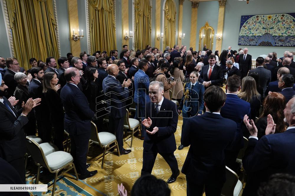 Swearing-in Of The 30th Canadian Ministry - Ottawa