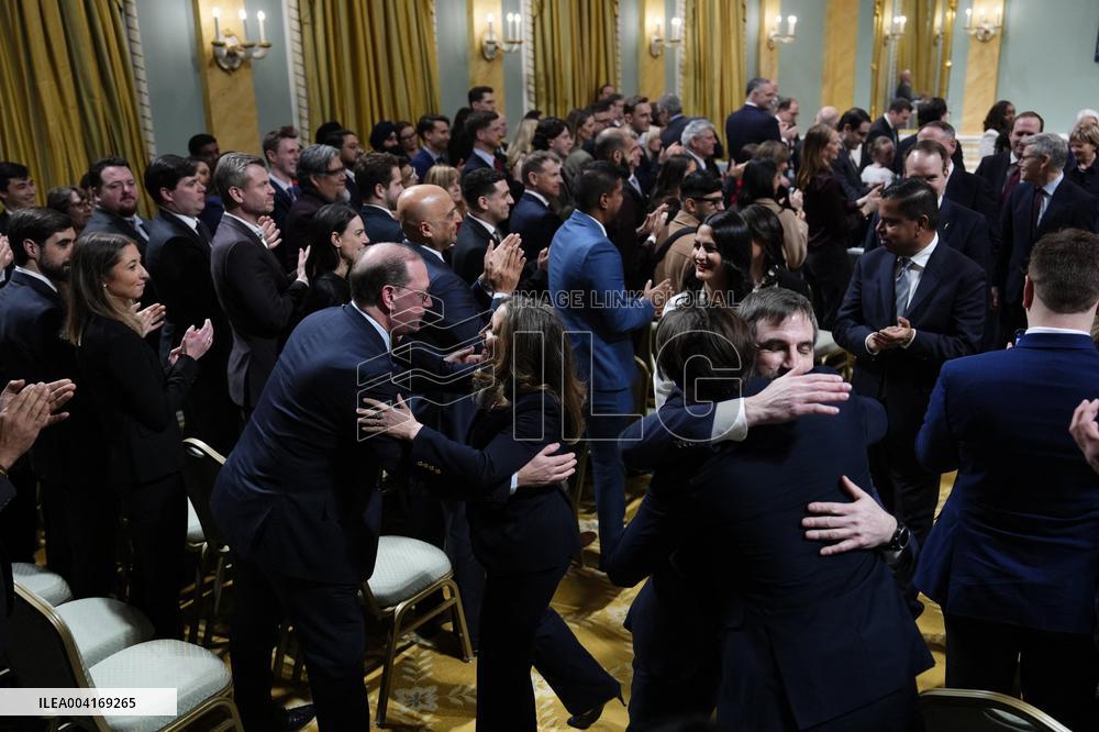 Swearing-in Of The 30th Canadian Ministry - Ottawa