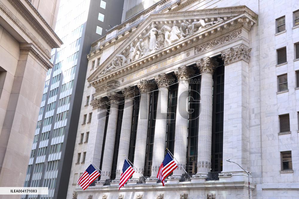Illustration - The New York Stock Exchange - USA