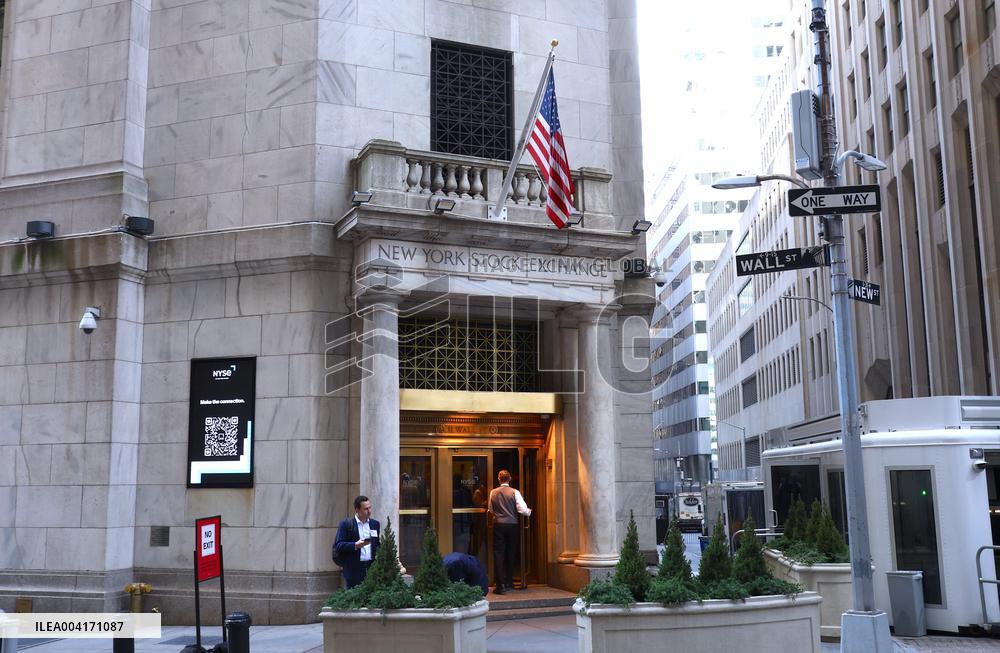 Illustration - The New York Stock Exchange - USA