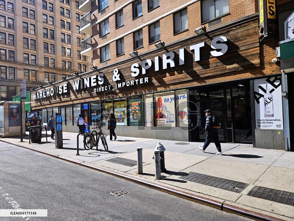 French Wine and Liquor in NYC - USA
