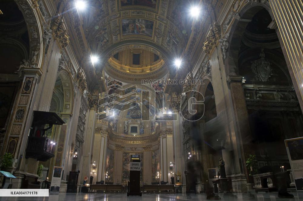 Holy Mass in Memory of Pius XII At The Basilica Of Sant'andrea Della Valle - Rome