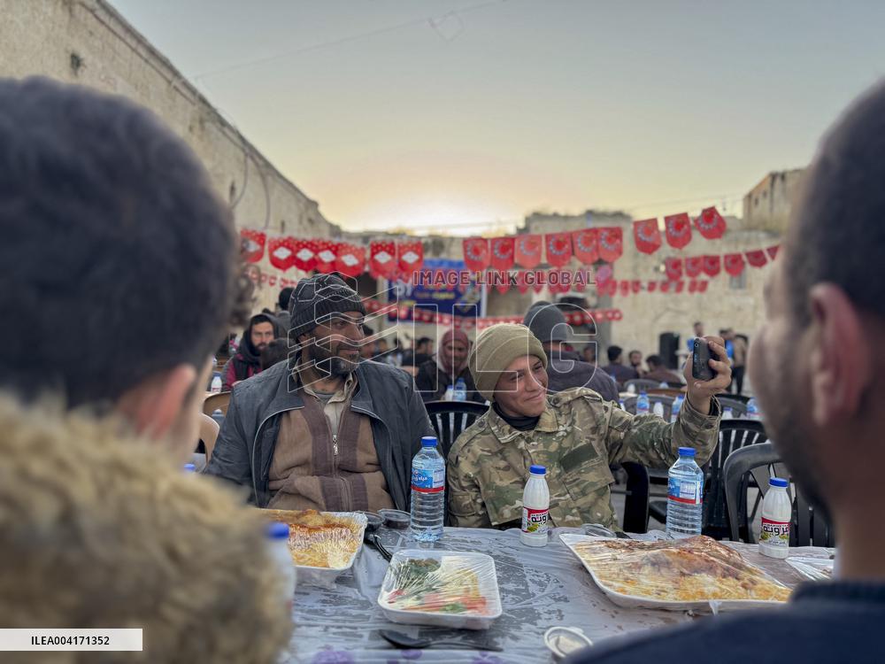 Iftar In al-Numan Mosque During Ramadan - Idlib