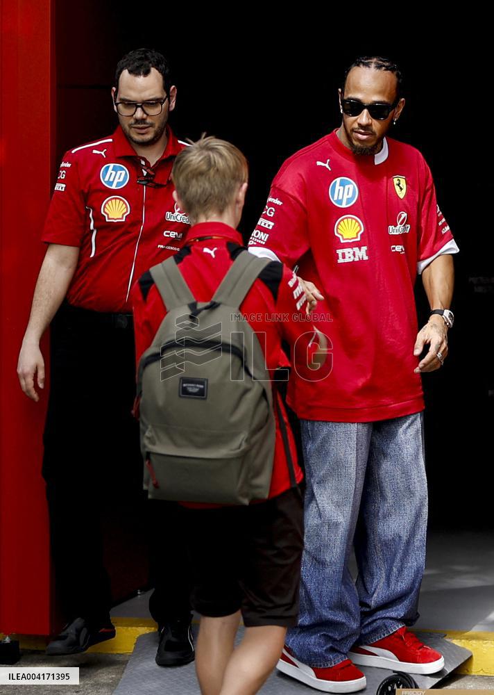 Lewis Hamilton At Australia F1 Grand Prix - Melbourn