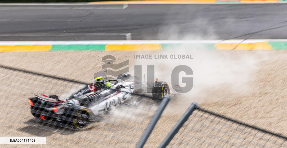 Bearman Drives Out Of Track - Australia F1 Grand Prix  - Melbourne