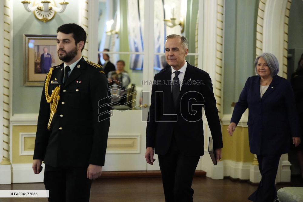 Mark Carney Sworn In As Canada Prime Minister - Ottawa