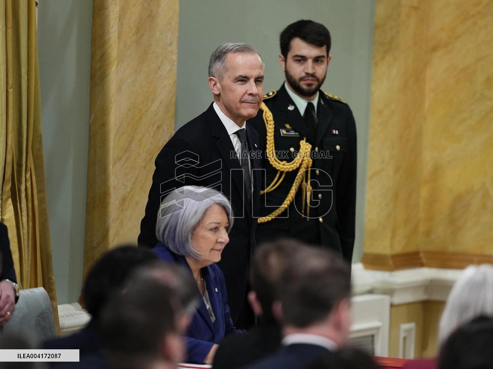 Mark Carney Sworn In As Canada Prime Minister - Ottawa
