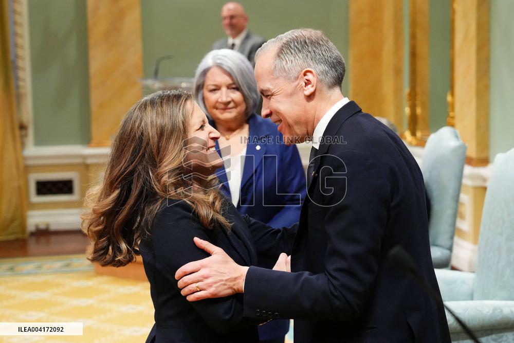 Mark Carney Sworn In As Canada Prime Minister - Ottawa