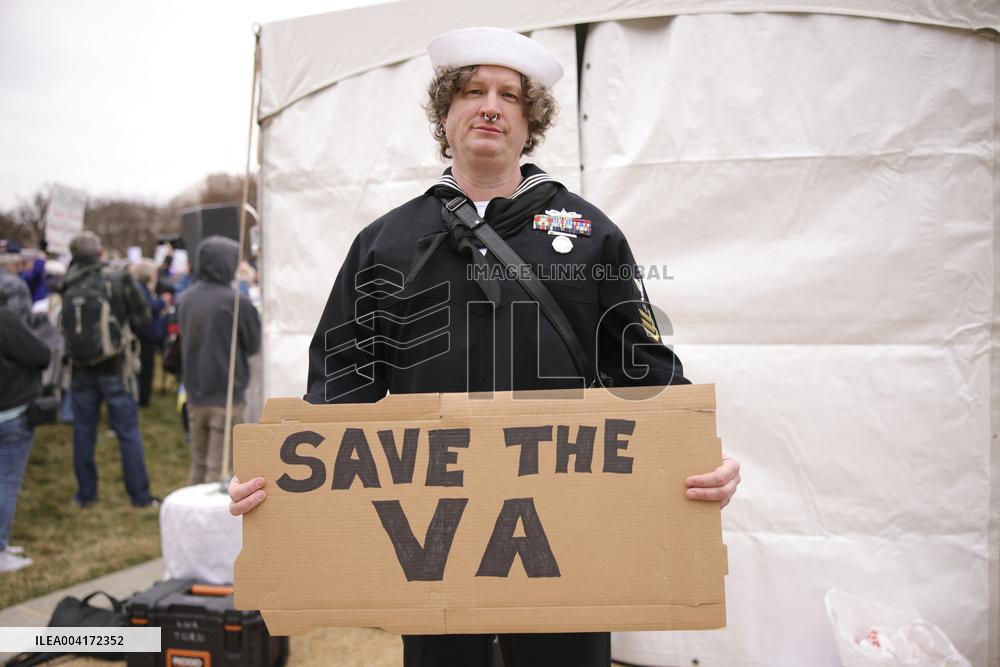 Anti Trump Protest on National Mall - Washington