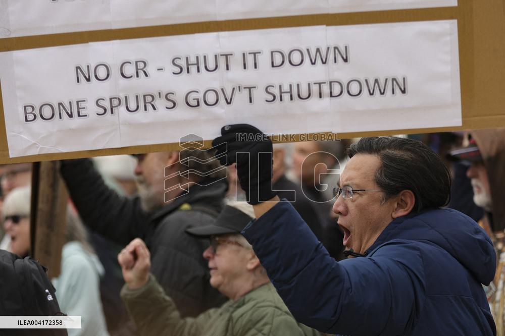 Anti Trump Protest on National Mall - Washington