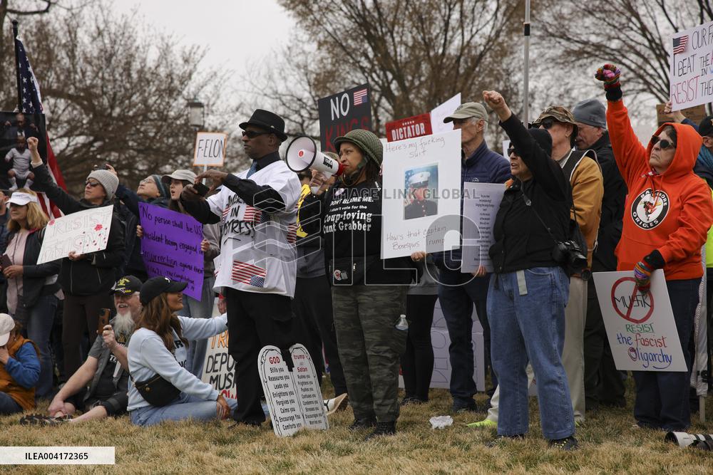 Anti Trump Protest on National Mall - Washington