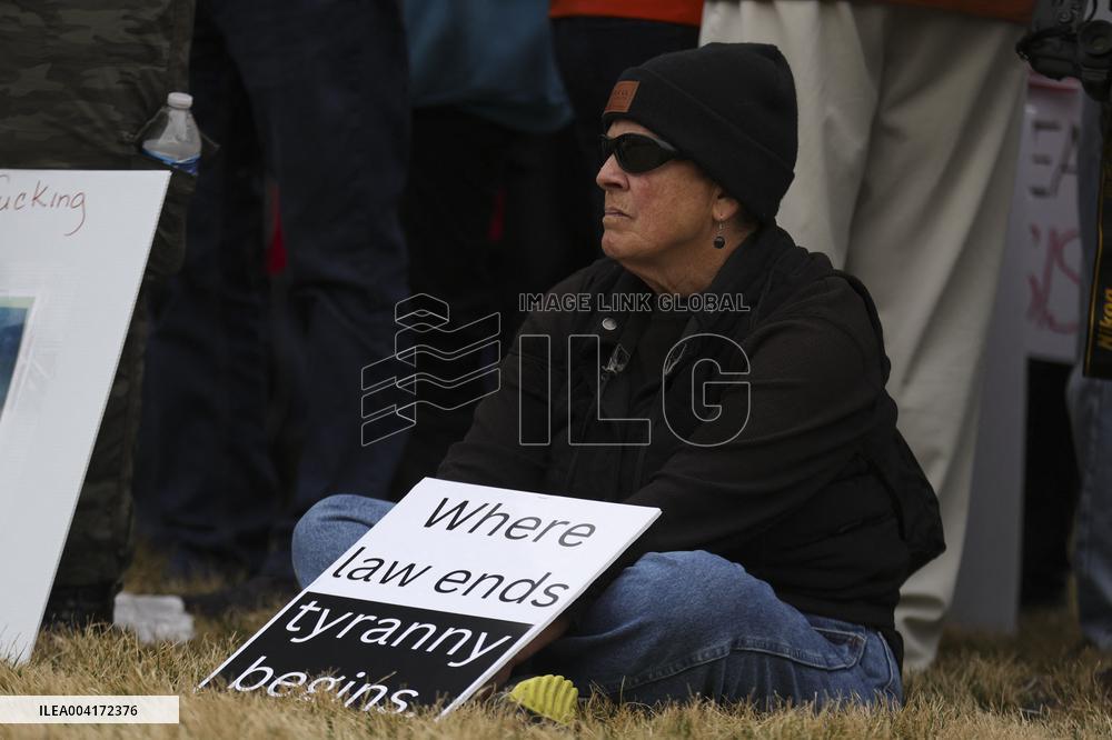 Anti Trump Protest on National Mall - Washington