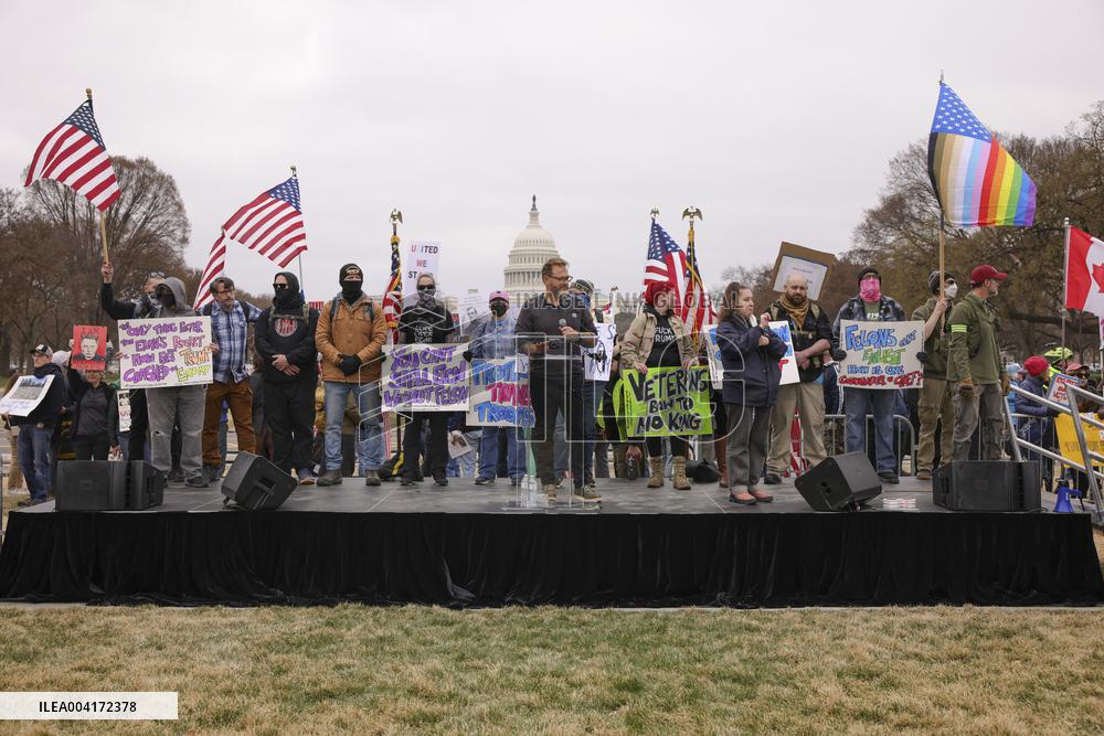 Anti Trump Protest on National Mall - Washington