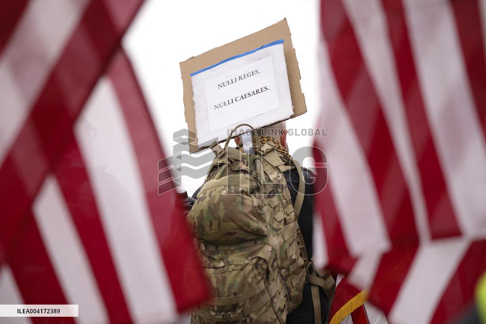 Anti Trump Protest on National Mall - Washington
