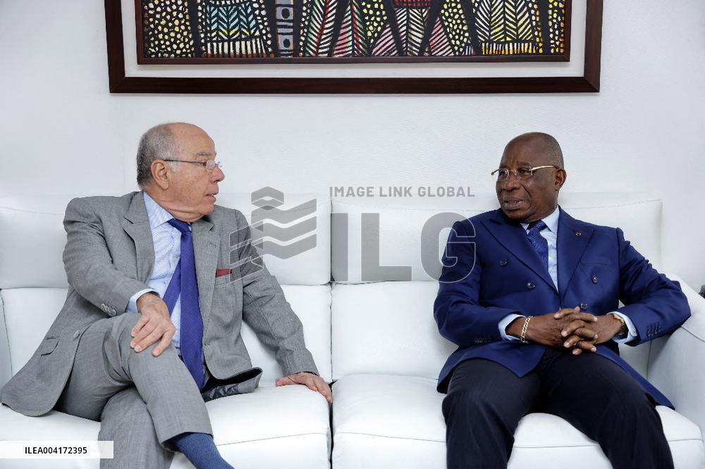 Foreign Ministers Of Brazil And Ivory Coast Meeting - Abidja