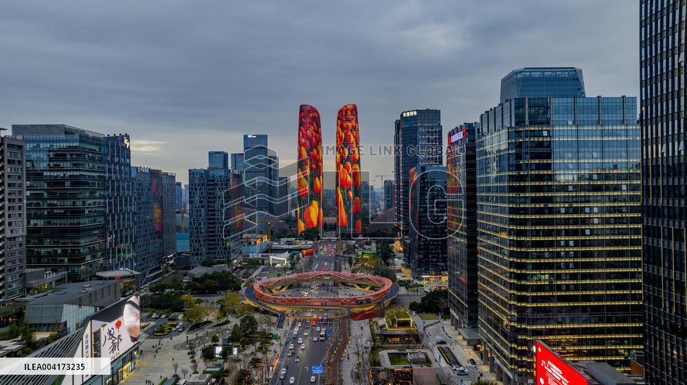 Twin Towers in Chengdu