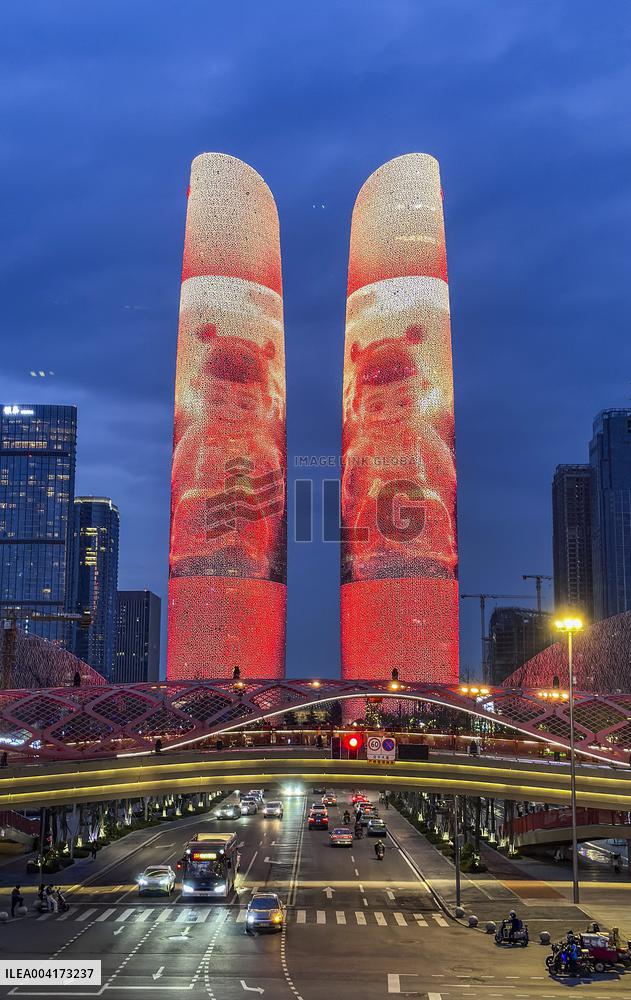 Twin Towers in Chengdu