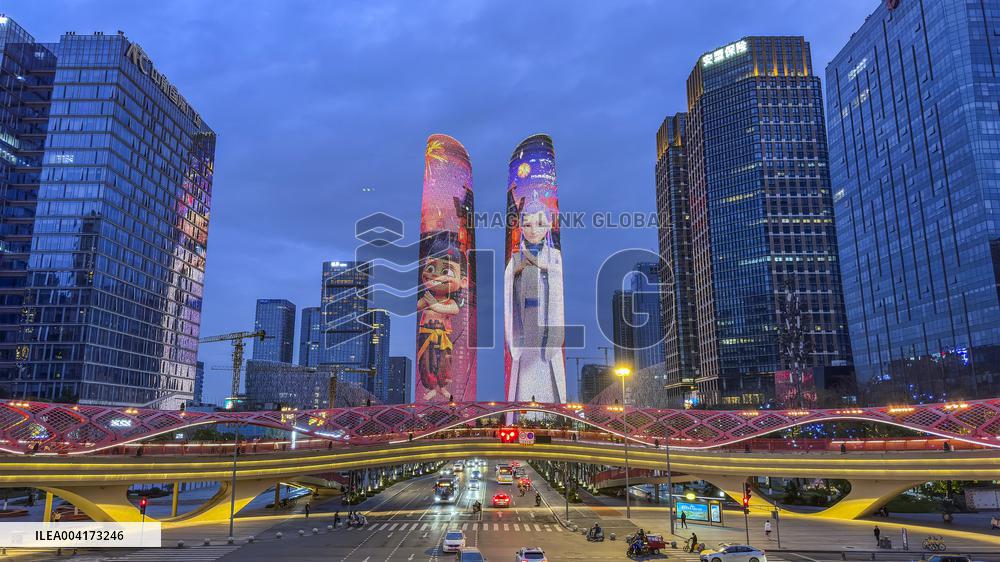 Twin Towers in Chengdu