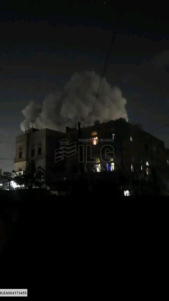 Yemen Under U.S. Airstrikes - Sanaa