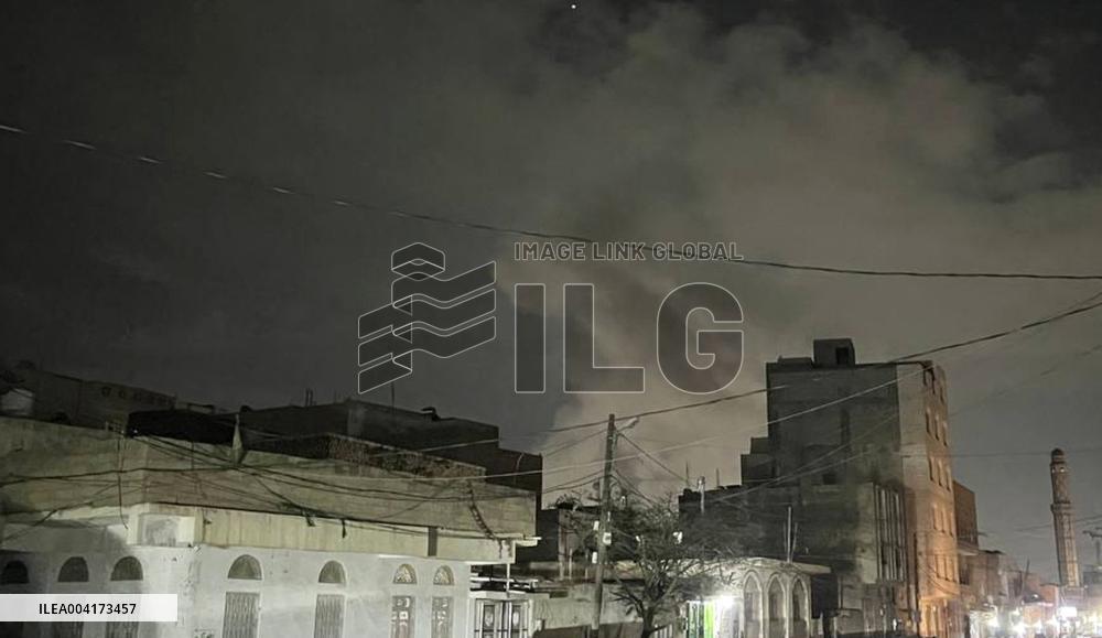 Yemen Under U.S. Airstrikes - Sanaa