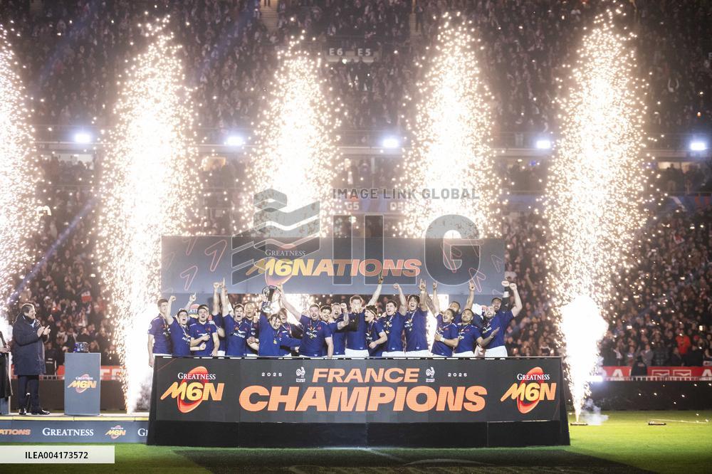 Celebrations - France v Scotland - Guiness Men's Six Nations