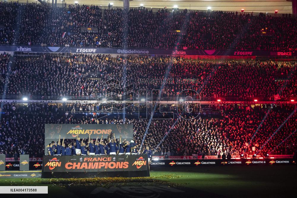 Celebrations - France v Scotland - Guiness Men's Six Nations