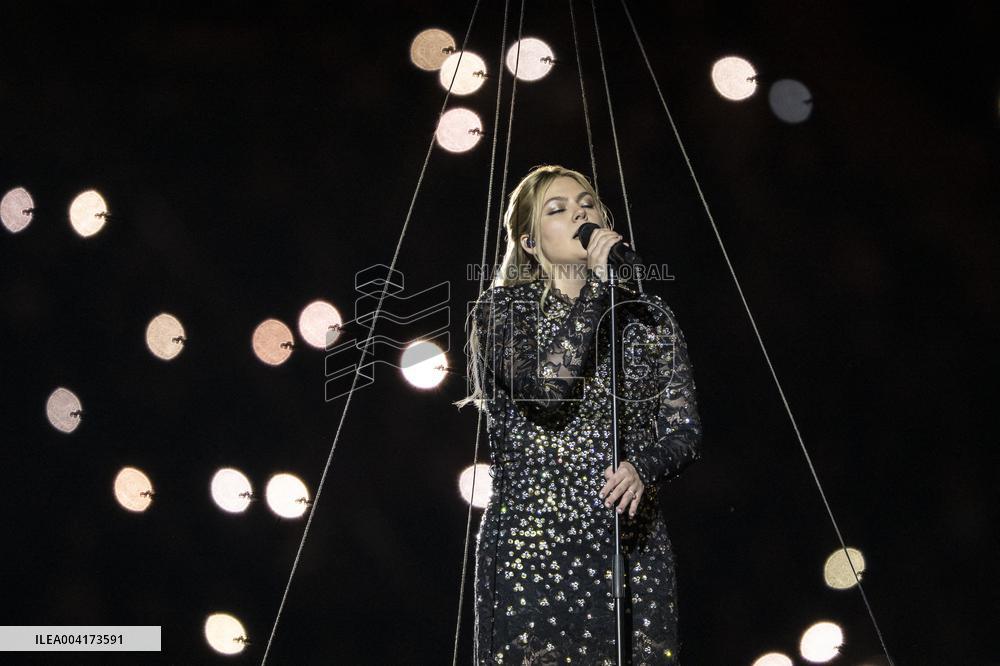 Louane Performs At Guiness Men's Six Nations - France v Scotland